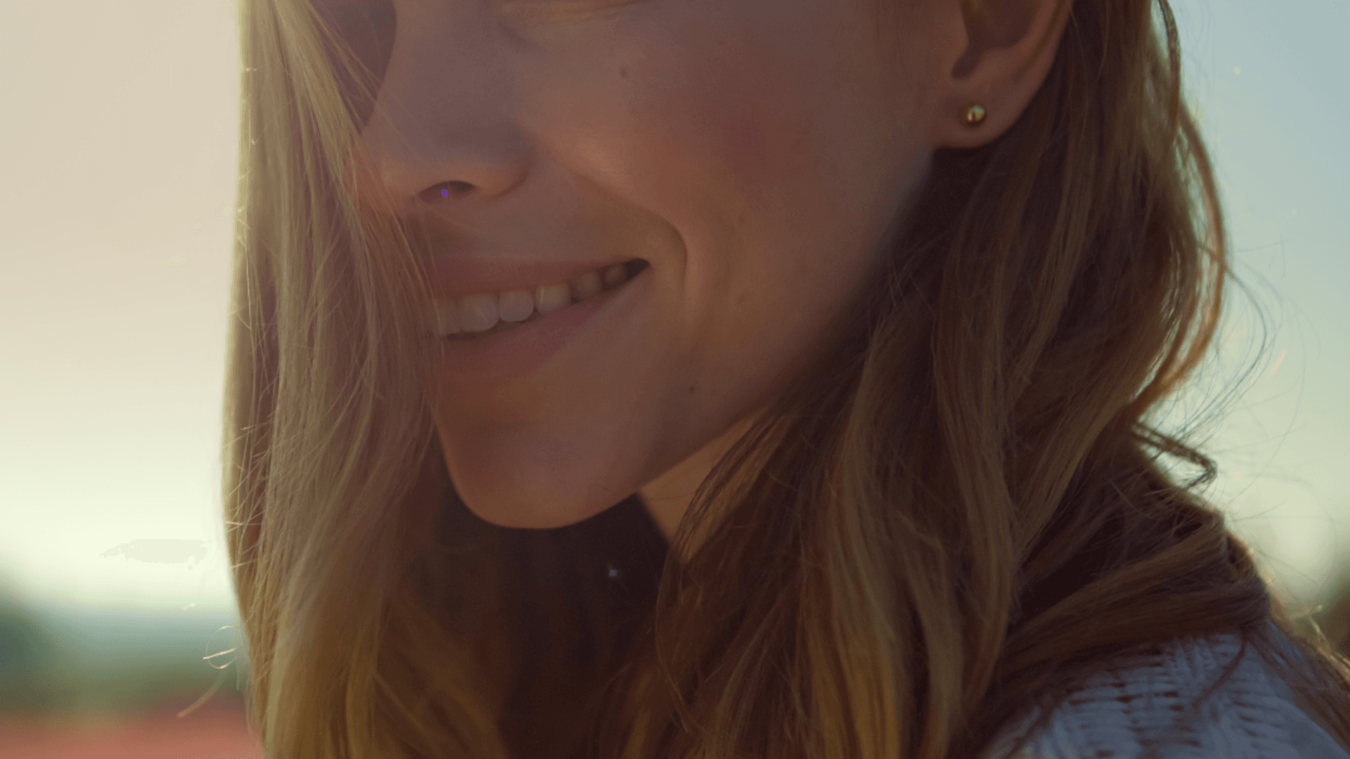 women smiling
